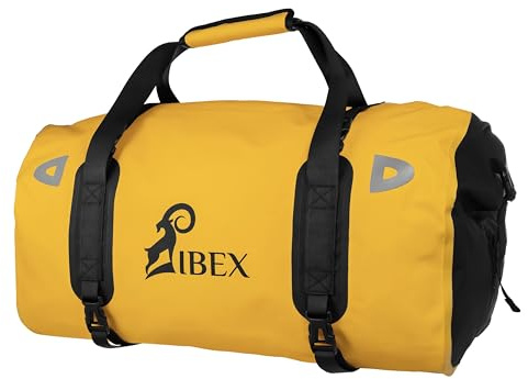 ZIEGER SCHNORR Outdoor Reisetasche Hecktasche Sitzbanktasche Gepäcktasche Motorrad gelb