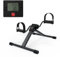 Lacuffy Mini-Pedaltrainer, Heimtrainer mit LCD-Display, Untertisch-Fahrrad klappbar APP-kompatibel, Arm und Beinpedalmaschine, Einstellbarer Widerstand für Zuhause Büro