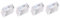 Didiseaon 4 Set Purificatore D'aria Deodorante Deumidificatore Assorbi Odori Per Frigorifero E Freezer Disinfetta Freezer Caso Frigorifero Fresco Miglior Frigorifero Plastica 4 Pezzi * 4