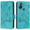 Étui à rabat pour smartphone Compatible avec Motorola Moto G Pure 2021/G Play 2023, étui portefeuille fin en cuir PU à rabat, étui de protection résistant aux chocs avec porte-cartes + dragonne(Light