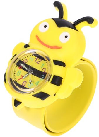 FOMIYES Bunte Bienen-Slapuhr für Kinder – Lustige Armbanduhr aus Silikon für Jungen & Mädchen ab 3 Jahren – Leuchtende Farben, perfekt für Sport & Freizeit
