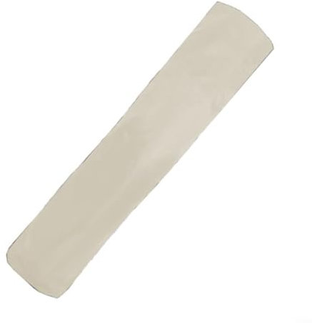 Puupaa Cubierta antipolvo para aspiradora 210D Oxford Cloth Cubierta protectora 38x130CM para máquinas aspiradoras verticales domésticas (metros blanco)