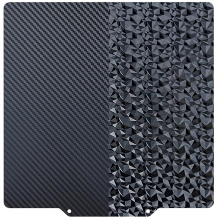 TIOPY Kobra 2 PEO+PET Plaque d'impression flexible texturée double face pour Kobra 2 Pro/Kobra Neo/Kobra/Kobra Go/Artillery Geniu, sans base magnétique