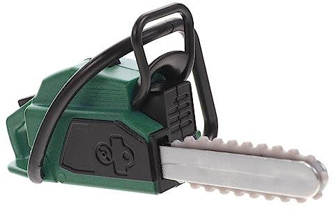 BESPORTBLE Dollhouse Chainsaw Miniature Chainsaw Toy Mini Electric Model Dollhouse Accessories Furniture Mini Tool Small PVC Family Set Child Simulation House Decoration