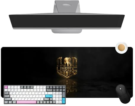 Escape from Tarkov Mauspad Anime 800 × 300 × 3 mm – Komfort und Präzision – rutschfeste Oberfläche für Gamer