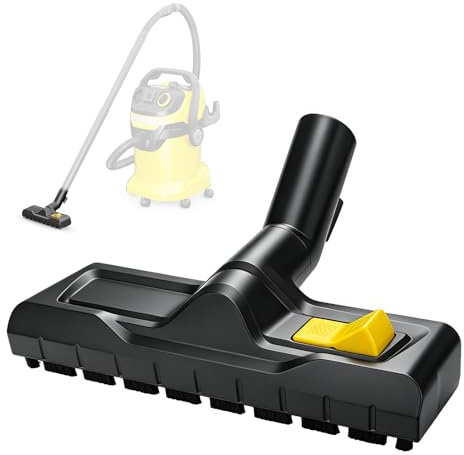 Bocchetta per aspirapolvere per Kärcher WD3, WD4, WD5, WD6, bocchetta di aspirazione a secco da 35 mm di ricambio per Kärcher, accessori per aspirapolvere, accessori per aspirapolvere, accessori per