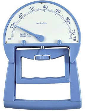 Gima - Dinamometro con Impugnatura per la Misurazione della Forza nelle Mani, Portata 75 kg.
