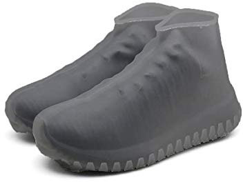 INSANY Copriscarpe Impermeabili Copriscarpe Antiscivolo in Silicone,Riutilizzabile Pieghevoli Pioggia Stivali Scarpe,Protezione per Scarpe da Interni ed Esterni Adatto a Giorni Piovosi o Nevosi