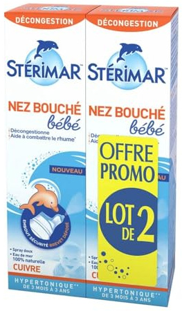 Stérimar Baby blockerad näsa 2 x 100 ml