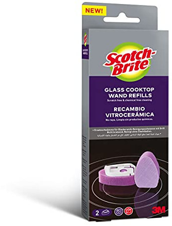 Ricariche per bacchette per piani di cottura in vetroceramica Scotch-Brite, confezione da due