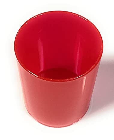 Pot à crayon Translucide (MARIE) Rouge