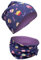 HECKBO Cookies Winter Beanie & Kinderschal - 2-6 Jahre - Baumwolle + Fleece - Schlupfmütze mit Namen - Mädchen Design