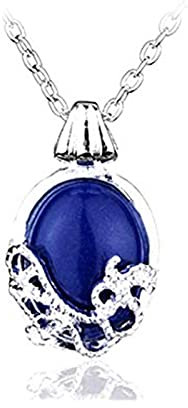 Zaky The Vampire Schmuck Verschiedene Sets Vampir Elena Gilbert Öffnung Eisenkraut Medaillon Anhänger Halskette Damon Ringe (A)