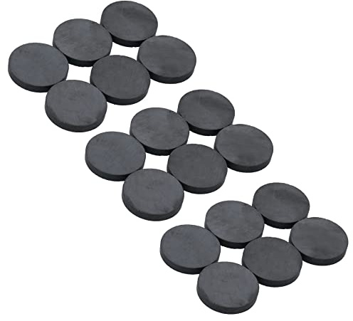 18pc Ceramic Ferrite Circular Round Disc Magnets 25mm x 4mm for Home Office
