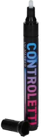 Controletti UV Reinigungskontrolle - Schwarzlicht Hygienetest zur Hygienekontrolle von Flächen (UV Marker)