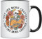 YouNique Designs Just One More Chapter Tasse, 325 ml, buchische Geschenke, Buchliebhaber-Geschenke, Bibliothekarische Geschenke für Leser, Buchbecher, Bücherwurm-Geschenke (schwarzer Griff)