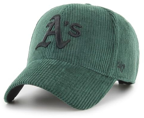 '47 Brand Adjustable Thick Kord Cap Oakland Athletics Green