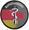 Copytec Patch Notfallsanitäter Schlange Äskulap Schwert Deutschland Flagge Kreuz #42582