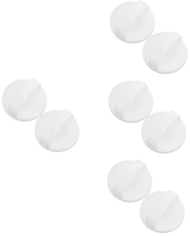 Angoily 8pcs Washing Machine Replacement Knobs Washer Control Knobs Dryer Timer for Washer Range