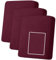 YSTELLAA Housse Coussin Canapé Extensible, Housse De Coussin Canapé Antidérapant Universelle, Protection Meubles Couvre, Siège Élastique, Doux, pour Le Salon, 1 Place-3 Pieces, Rouge