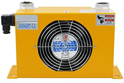 60L/min Hydraulischer Luftkühler AH0608T-CA Hardware Tools Lüfter Luftkühlung Ölkühlmaschine (Color : 12v, Size : Type)