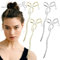 4 Pcs Bow Metal Hair Sticks Pearl Vintage Hair Chopsticks Metal Hair Pins Chignon Classical Hair Fork Chinese Hair Jewelry Accessories for Long Hair Women