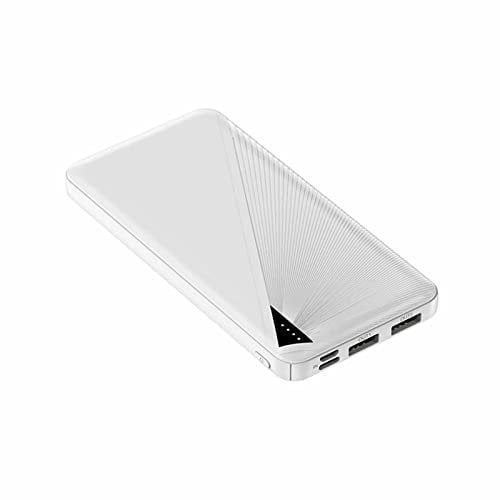 Power Bank, Portable Charger 20000mAh High Capacity Power Banks with 2 USB Ports External Battery Pack with 4 LED Lights for Smart Phones,Tablet and Other Devices