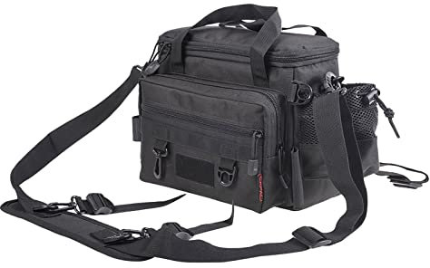 Schulrucksack DamenFaltbarer Rucksack Ultraleicht Multifunktionale Angelausrüstung Fischfutter Angelausrüstung Aufbewahrungstasche Slim Wallet Mit MüNzfachRucksack Schule Teenager (Black, One Size)
