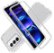 YXINDAFU Cover per OPPO Reno 12 5G,Trasparente 360 Gradi Full Body Antiurto Case [Con Protezione Schermo Integrato] TPU e PC Antigraffio 2 in 1 Custodia per OPPO Reno 12