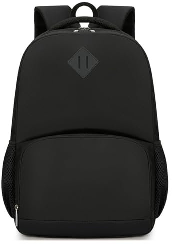FebTzadik Lunch-Rucksack, Laptop-Rucksack, Lunchtasche for Herren und Damen, isoliert, weich, lässig, Tagesrucksack for Arbeit, Pendler, Picknick, College, Strand, mit USB-Anschluss(Schwarz)
