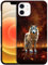 GlamCase for iPhone 12 Mini, iPhone 12 Mini Case - Wolf Firing Design Printed Slim & Sleek Cute Plastic Hard Snap on Protective Designer Back Phone Case/Cover for iPhone 12 Mini