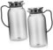 Alipis 2 Piezas Jarra de jugo de acrílico jarra con tapa tarros de almacenamiento jarra para cafe jarra de café botella de agua de un galón jarra de agua el plastico Reutilizable