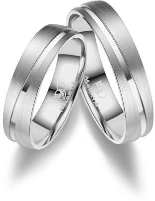 MARRYA Edelstahl Ringe Trauringe Eheringe Partnerringe