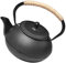 SECFOU Teiera Ghisa Giapponese Da Stabile e Resistente Perfetta Per Ufficio e Casa Con Infusore e Manico Antiscottatura Design Retro Elegante Per Amanti Del Tè