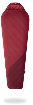 qeedo Fluffy 0 Daunen Schlafsack 4 Jahreszeiten (Komfort-Temperatur 0°C) - kleines Packmaß (36x27x27 cm) - 1.420 g - (M: bis 170 cm Körpergröße) - Camping, Outdoor, Trekking - RDS-Zertifiziert