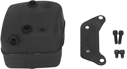 Tnfeeon Chainsaw Muffler Auspuff Kit, Professionelle Fertigung, Stark mit Originalausrüstung übereinstimmt, für Anwendbar