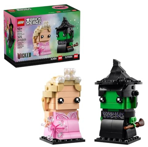 LEGO BrickHeadz Wicked Musical Characters Building Set 40794, Collectible Display Figures, 325 Pieces, Ages 10+