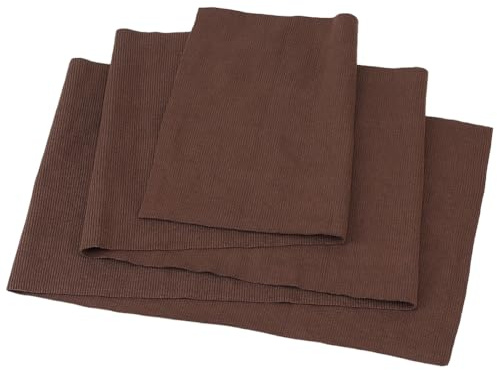 CABODYALS 1.3 m DunkelBrauneer Rippstrickstoff Meterware Bündchen Kragenreparaturmaterial Nähzubehör Für Jacken Und Hosenverlängerungen