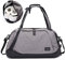 Neuleben 3in1 Sporttasche mit Schuhfach Nassfach/Rucksackfunktion/Reisetasche/Weekender Tasche/Wasserfest Groß/Damen Herren für Sport Reise (Grau)