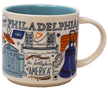 Starbucks Been There Series Philadelphia Mug, 14 Oz
