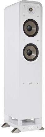 Polk Audio Signature S50E Standlautsprecher, HiFi Lautsprecher für Musik und Heimkino Sound, passiver Full Range Lautsprecher, 20 - 150 Watt, 8 Ohm, High Res, 42Hz - 40kHz (Stück)