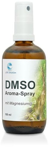 Life Solution DMSO Aroma-Spray - Dimethylsulfoxid in 99,9% pharmazeutischer Reinheit - mit Magnesiumöl und ätherischem Zitronenöl