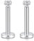 G23 Titan 2 mm klar CZ 16G Labret Monroe Lippenstifte mit Innengewinde Helix Knorpel Tragus Ohrring Piercing