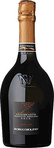 Borgo Molino Prosecco Superiore extra dry Prosecco (6 x 0.75 l)