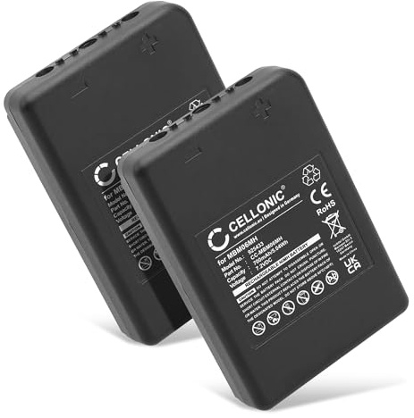 subtel 2X Akku kompatibel mit Autec B07C TF02, E16 KTC, Sirio 42, MBM06MH | (700mAh-7.2V-NiMH) für Autec FJM, Modular MJ, DF, MJ04, MK, Plus