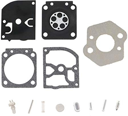 HURI Kit de réparation de membrane de carburateur pour Stihl 017 018 021 023 025 MS170 MS180 MS210 MS230 MS250 C Zama C1Q