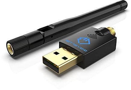 GigaBlue Ultra 600Mbps W-LAN 2.4 & 5 GHz USB 2.0 WiFi Dual Band Adapter 5GHz+2.4GHz 1x 5dBi High Speed 802.11ac Wireless Netzwerk Adapter WiFi Empfänger für Windows/Mac OS/Linux …