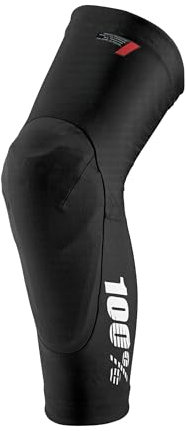 100% PROTECCIONES TERATEC Knee Guards Black - L
