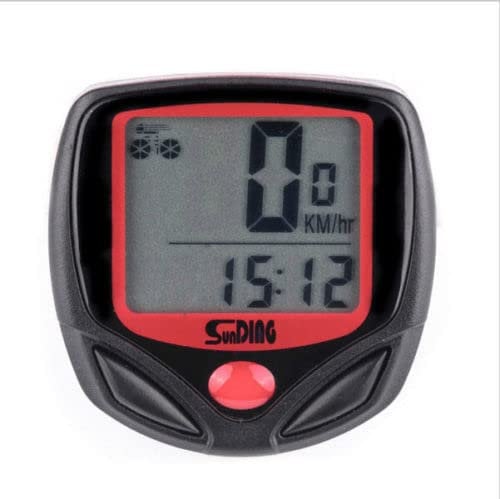 LondonExpress LCD Digital Waterproof Bike Computer Cycle Speedometer Wired Odometer Cycling Backlit Outdoor and Fitness Multi-Function Gifts for Bikers/Men/Women/Teens, Does Not Apply