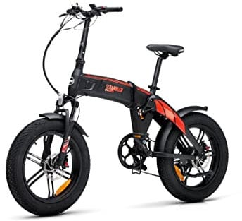 Ducati Scrambler E-Bike SCR-E GT, Foldable, Ruote Fat 20 x4, Freni Idraulici, Autonomia Fino a 90 km, Full Sospensione, Motore 250W, Batteria Integrata 614W, Du-bi-220003